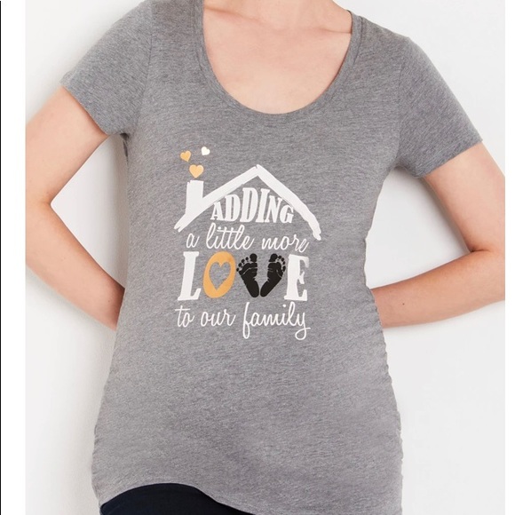 Motherhood Maternity graphic tee NWT - Picture 4 of 8